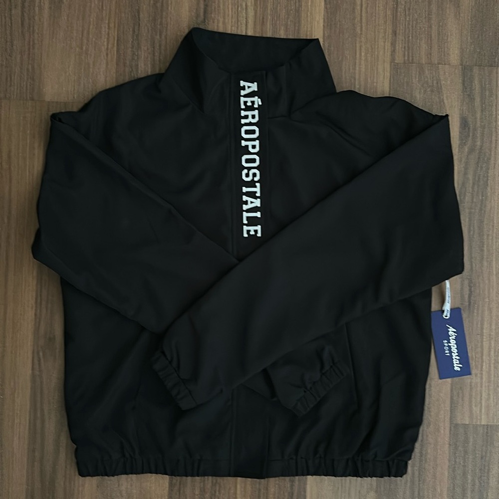 New Aeropostale lightweight sport jacket, front zip front pockets